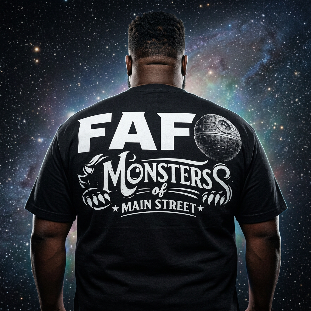 FAFO — back print on heavyweight tee